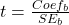 t=\frac{Coef_b}{SE_b}