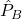 \hat{P}_B